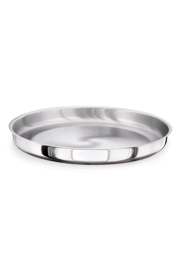 Round Steel Tray Ø: 36 cm H: 5 cm (30703805)