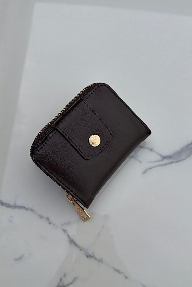 La'Graccio Paris Women's Peyar Wallet Brown