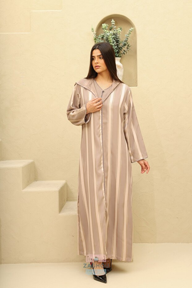 NERMIN TWO-PIECE JELLABA - 2