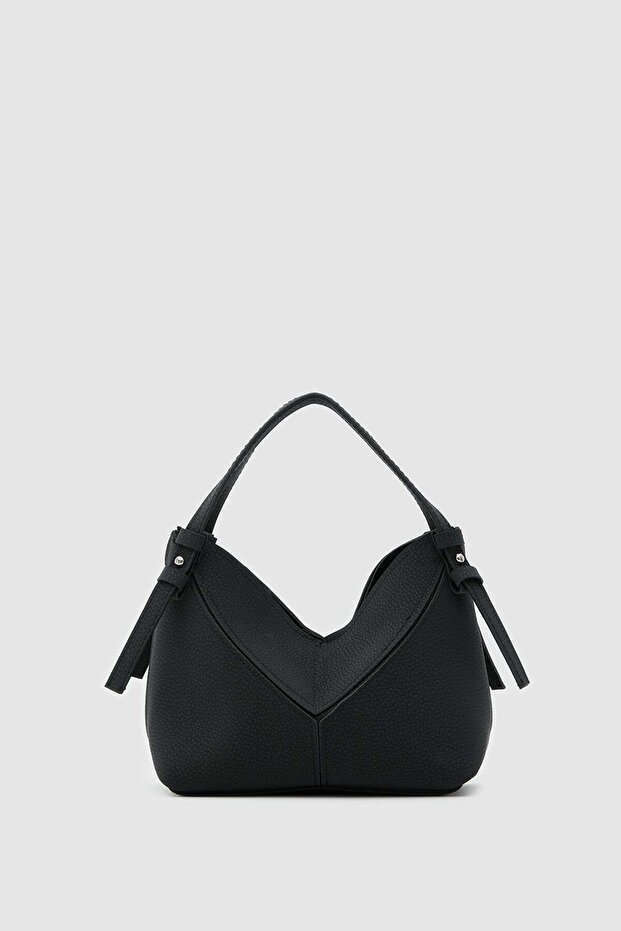 Rada Asymmetrical Charm Hand and Cross Black