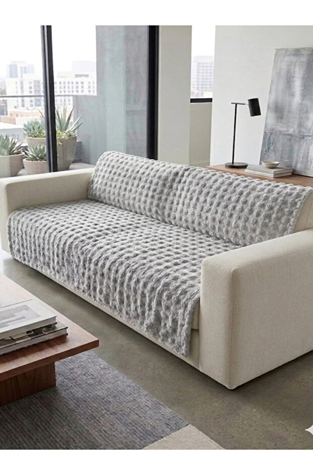 Sarar New Generation Non-Slip Sofa Cover Bubble Sofa Cover 175 X 215 cm