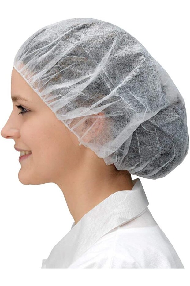 Hair Net White 21", Promo Pack of 2 (100 pcs)