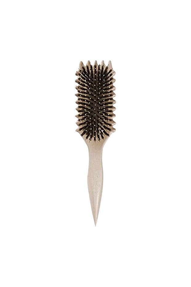 Curl Defining Brush for Curly Hair, Reduces Pulling, Detangling, Beige