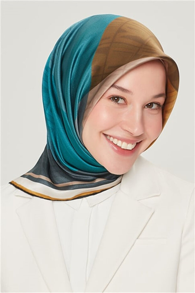 وشاح حريري شبكي 8516d
