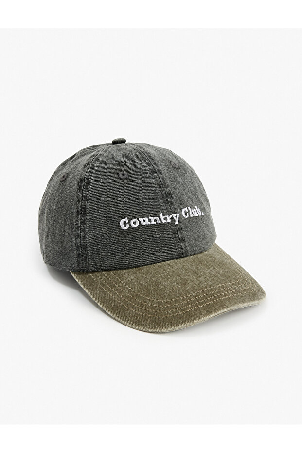 Cotton Embroidered Washable Cap Hat