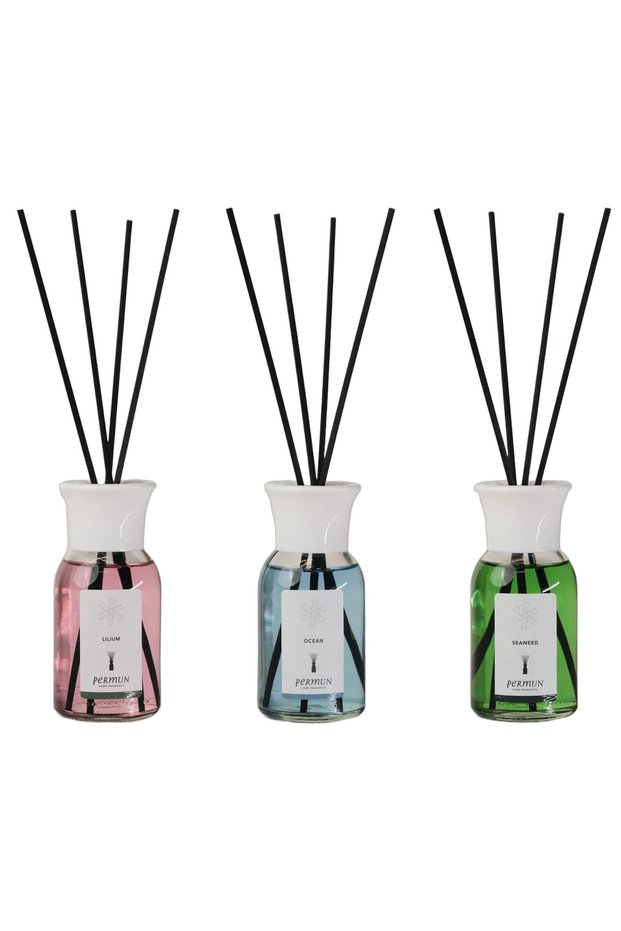 Lilium Reed Diffuser 110ml & Ocean Reed Diffuser 110ml & Seaweed Reed Diffuser 110ml