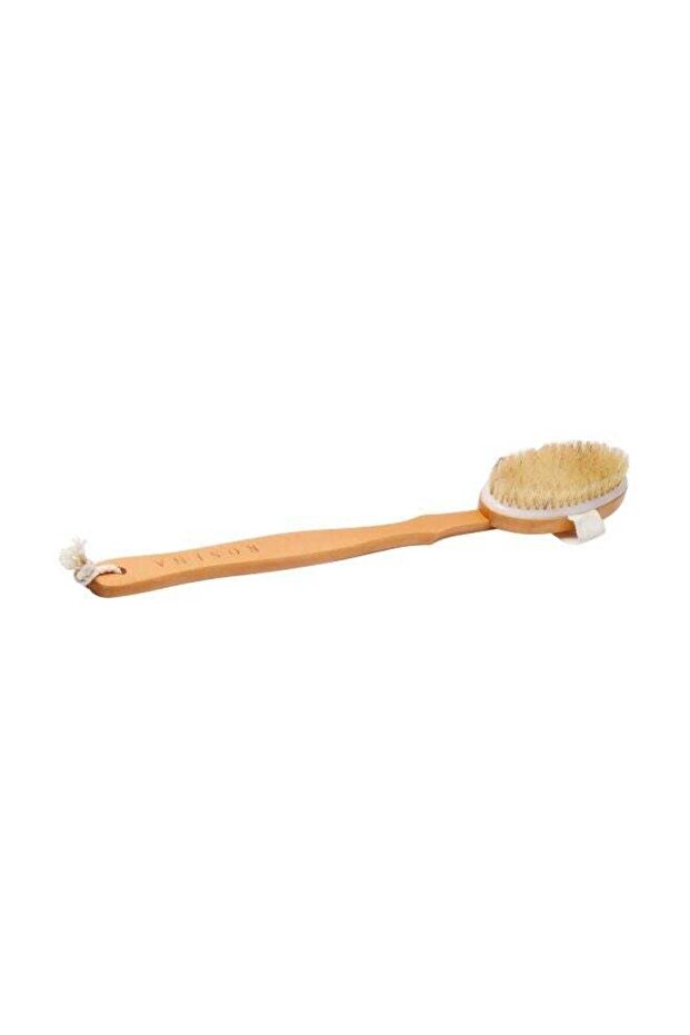 2-Piece Body Brush Set Beige/White
