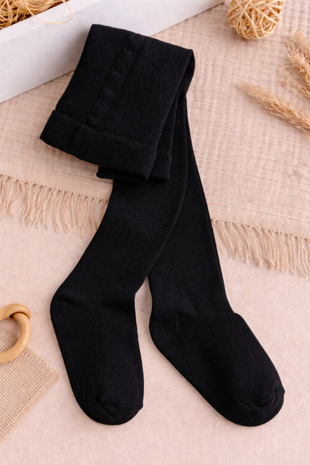 Cotton Soft Textured Baby Kids Unisex Tights (You Can Choose between Small and Large Sizes)