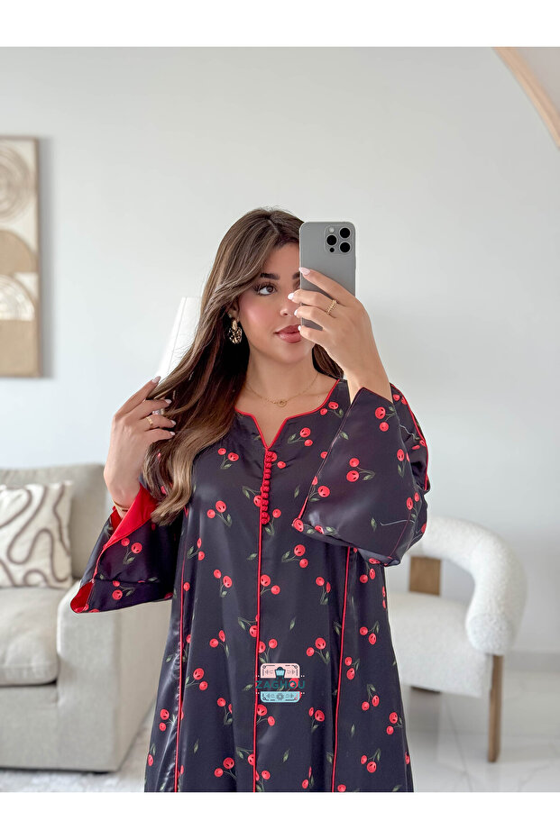 CHERRY TOUCH KAFTAN - 1