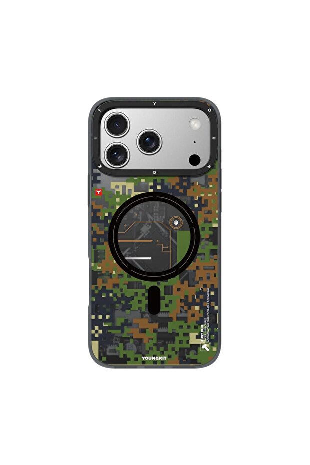iPhone 17 Pro Camouflage Sake 2.0 MCSKcx MagSafe Shockproof Phone Case