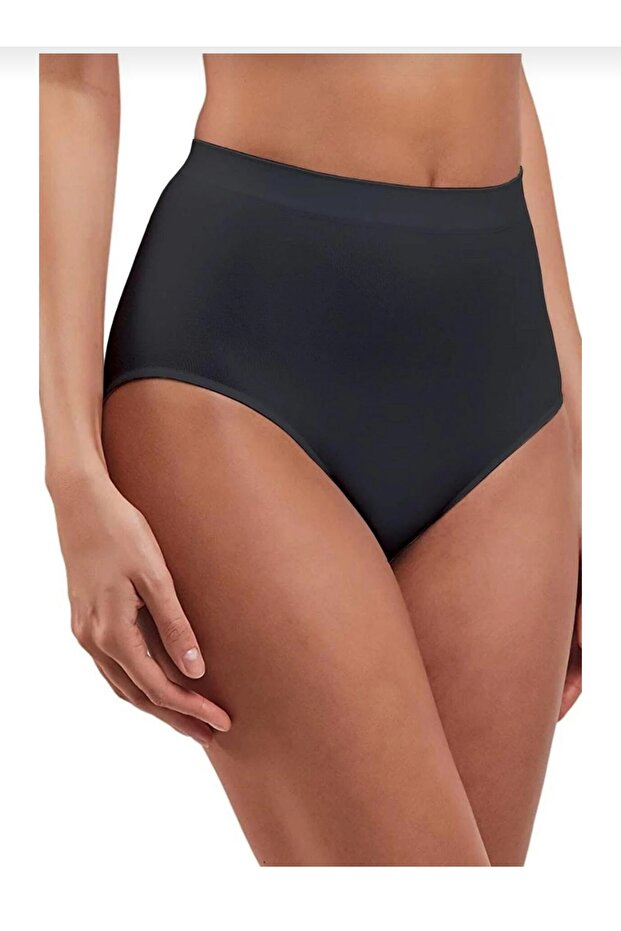 High Waist Slip Panties Seamless Gathering 3D-A-01