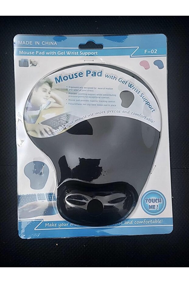 Mouse Pad with Gel Wrist Rest