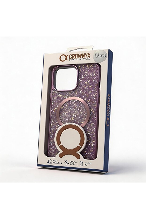 GlamAura Glitter Case for iPhone 15 Pro Max