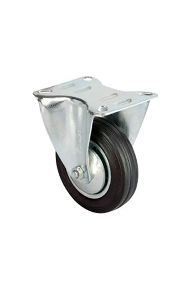 عجلة خدمة - سوداء ثابتة مع طاولة - قطر 100 مم RSIEG430-CC84