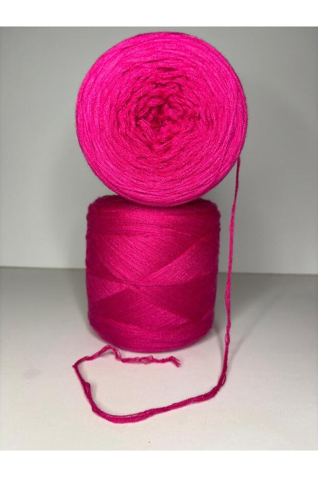 Fuchsia Italian Mercerized Viscose (5 Layers of Yarn) (Summer, Seasonal) Knitting Yarn 200Gr