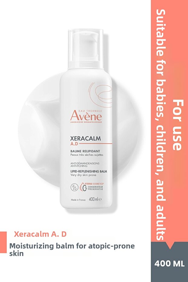 Xeracalm A.D. بلسم مرطب للبشرة المعرضة للتأتب 400 مل