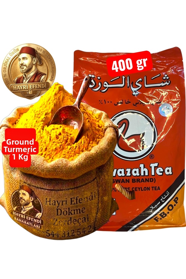 400 جرام شاي وكركم سائب 1 كيلو