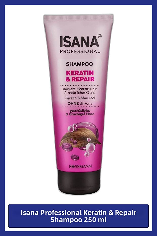 Professional Shampoo Keratin and Repair 250 ml