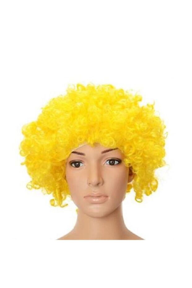 Yellow Bonus Wig Hair