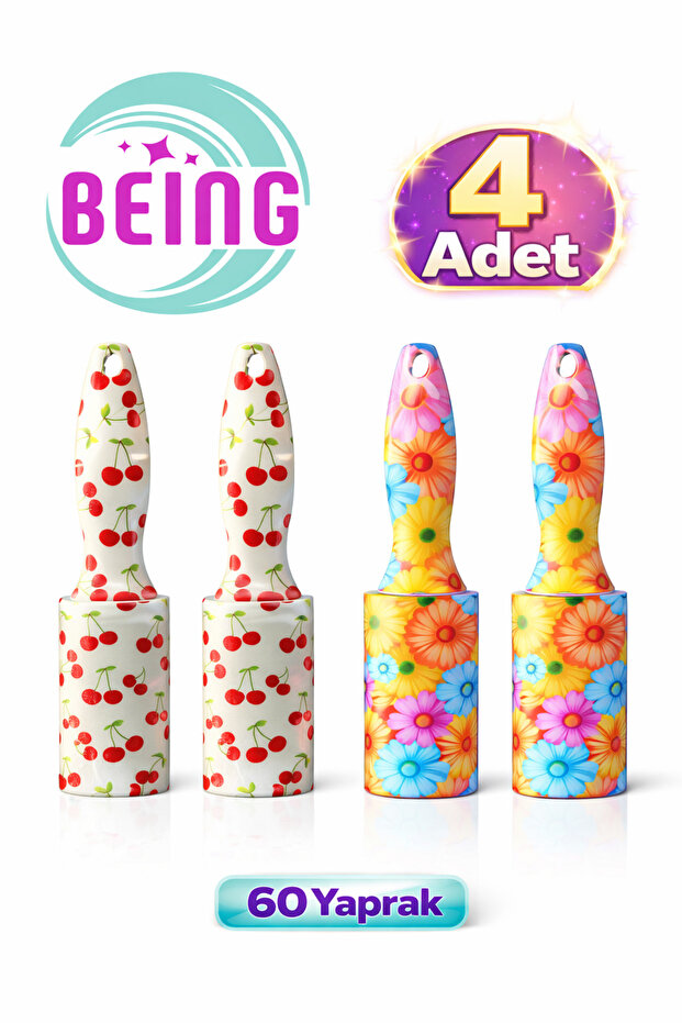 Tüy Toplayıcı Rulo 4 Lü Set