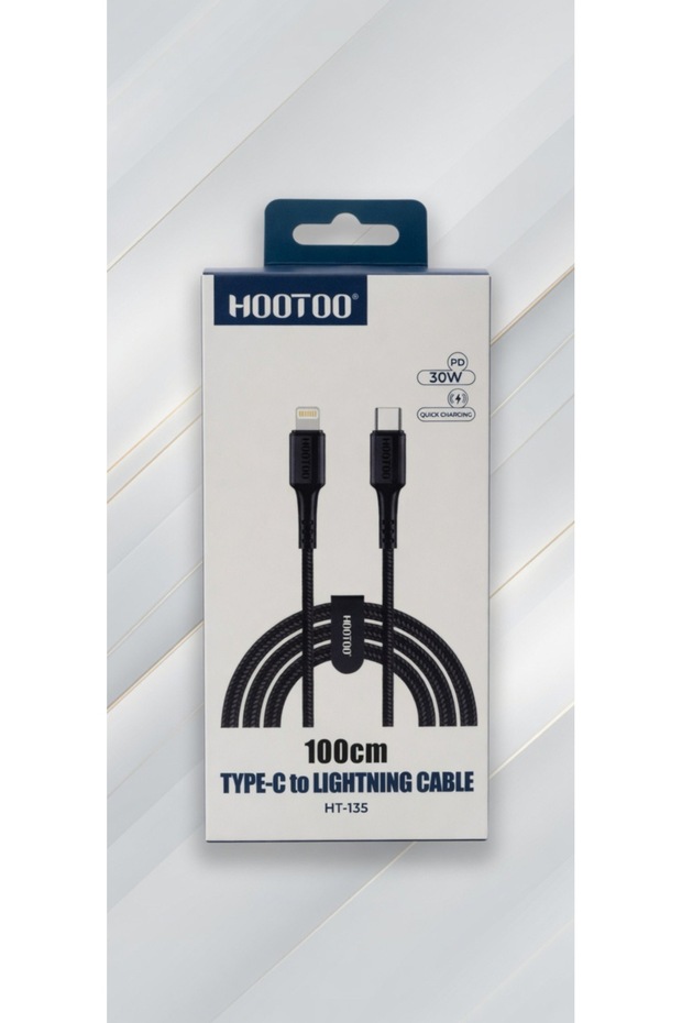 Hootoo كابل شحن من نوع USB-C الى ايفون