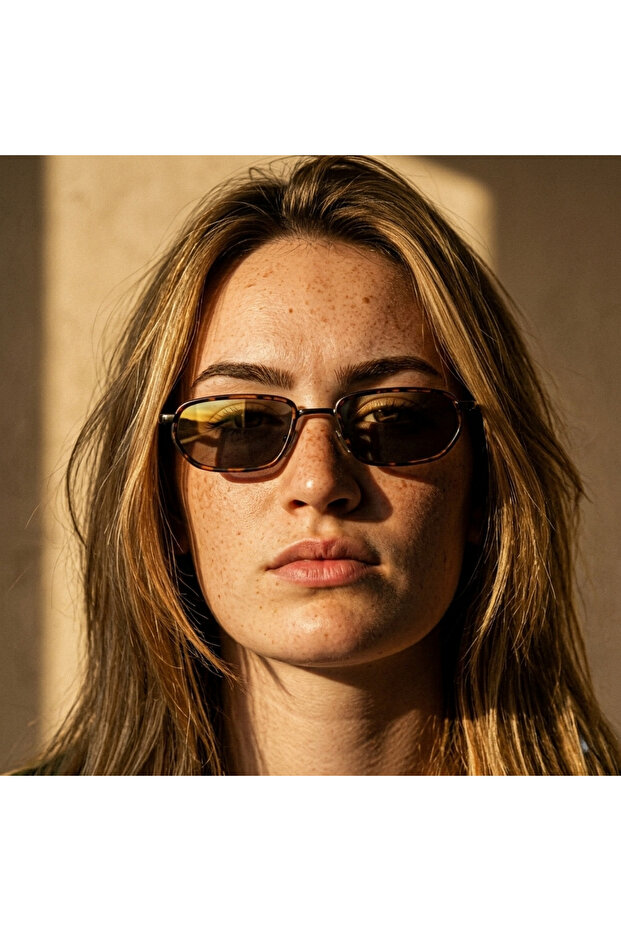– SIEN Chestnut | Tortoise Siyah Güneş Gözlüğü - 1