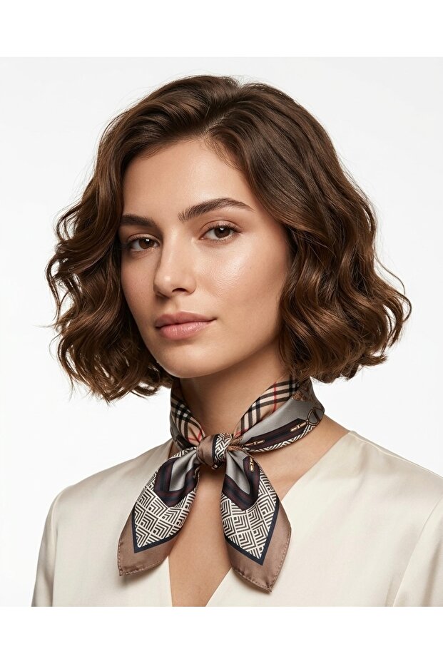 Lara Shawls Çizgili Fular