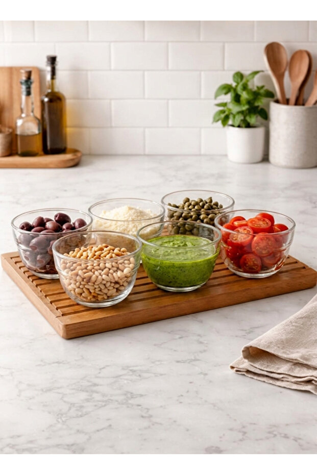 Set of 6 200 Cc Jam Bowl, Snack Bowl, Sauce Bowl & Presentation Bowl