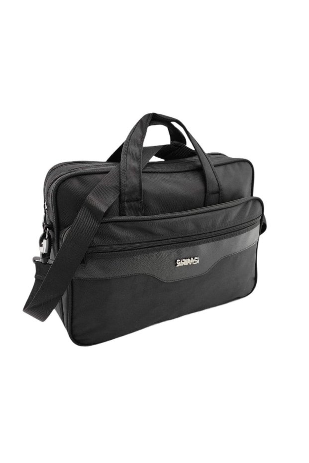 Black 1900 Denier Fabric Laptop & Briefcase (164)