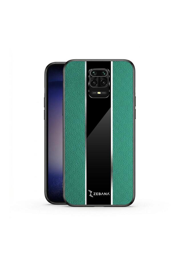 Xiaomi Redmi Note 9 Pro Max Compatible Case Premium Leather Case Green