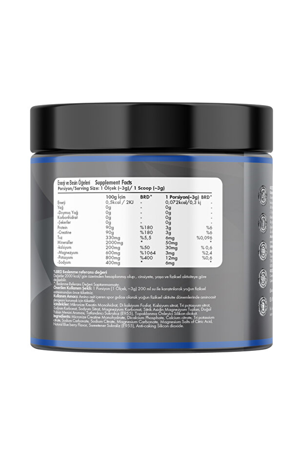 Creatine Monohydrate 150 Gr ( Yaban Mersini ) - 2