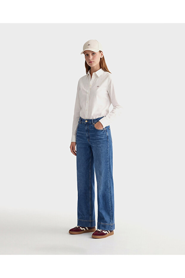 Kadın Mavi Regular Fit Jean - 1