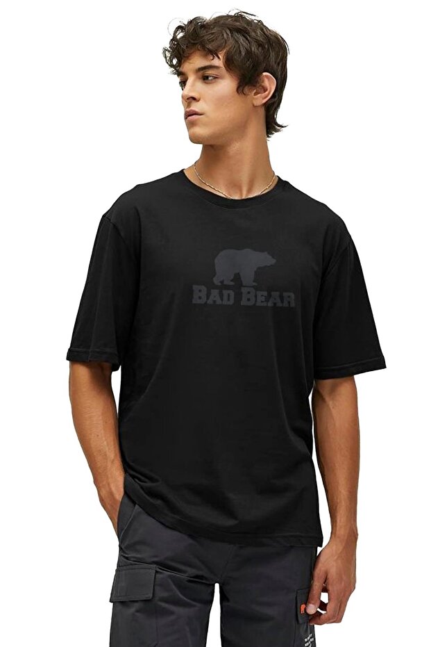 Muscle mat black men's Printed t-shirt