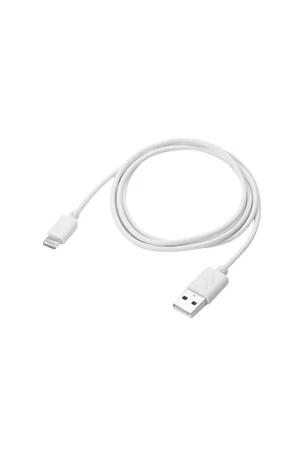 1 قطعة كابل USB إلى آيفون بطول 1 متر يدعم تقنية Lightning، لا يدعم الشحن السريع