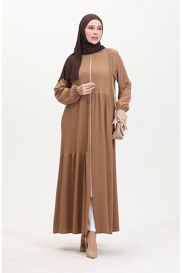 Ferace برباط من فرو المنك - موديل 1027-06
