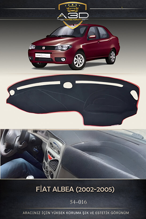 Fiat Albea (2002-2005) Front Chest Panel Dashboard Protection Protective Cover Mat