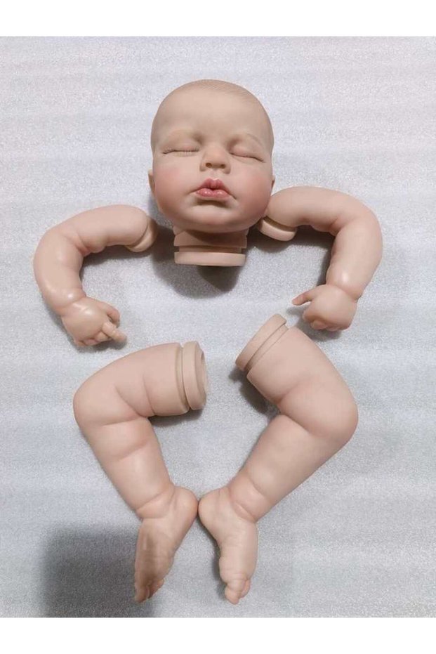49cm NPK 19inch Finished Doll Size Already Painted Kits Loulou Very Lifelike With Many Details Veins