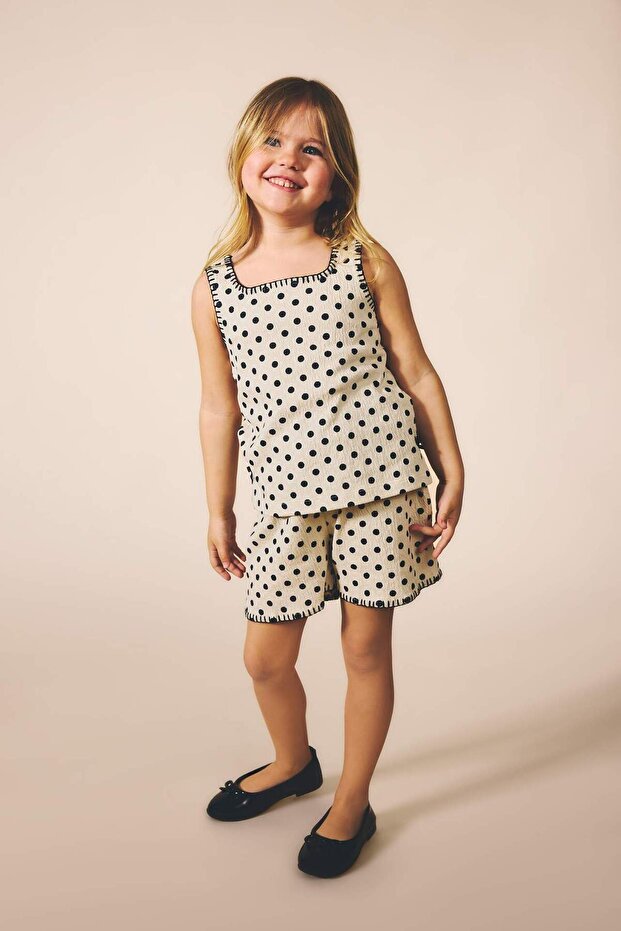 Crinkle Polka Dot 2-Piece Set for Baby Girl H4371A526Sm