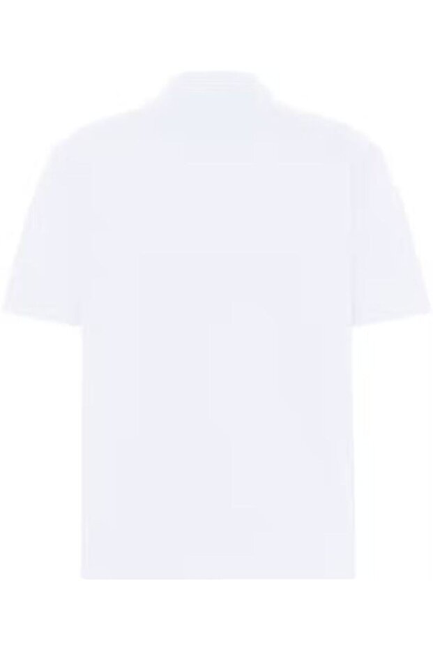 BEYAZ LOGOLU ERKEK T-SHIRT - 2