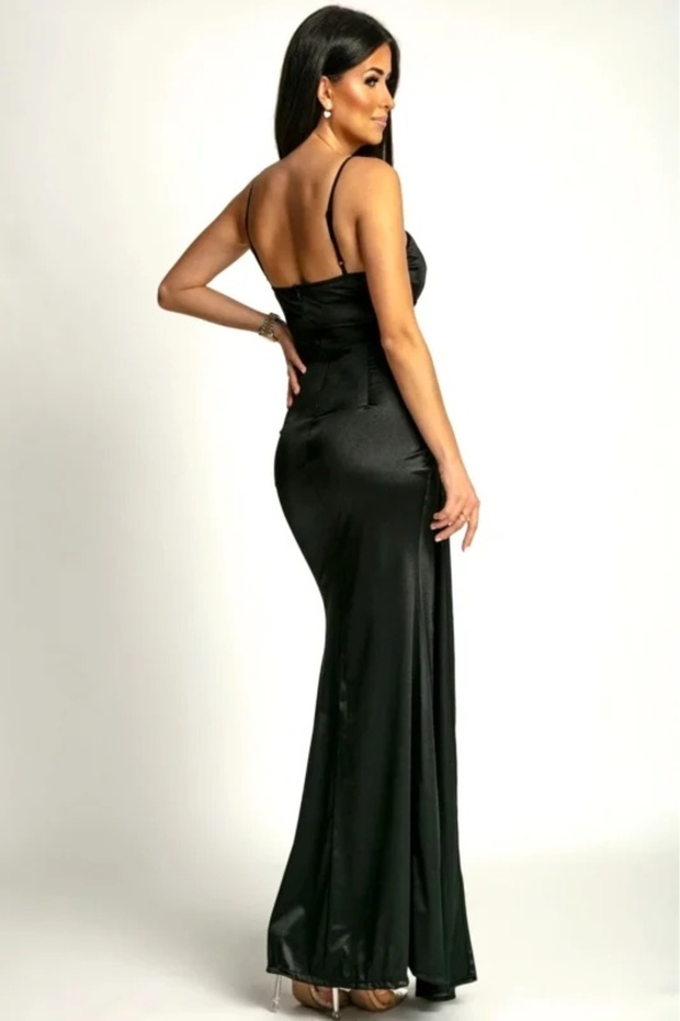 Rochie lunga cu bretele - 4