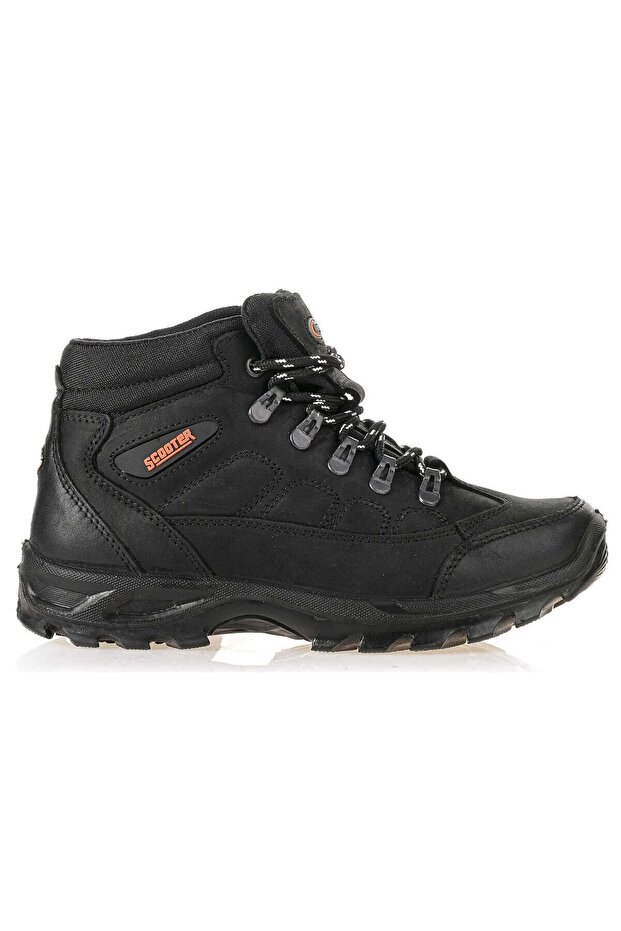 M 5538 Ds Black Skin Waterproof Outdoor Men's Boots