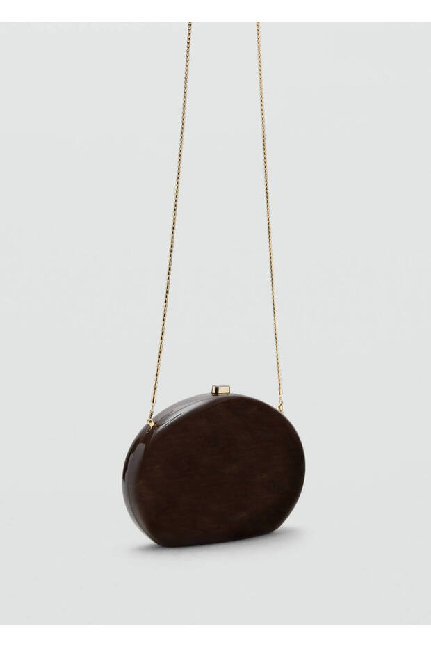 Oval Clutch Bag