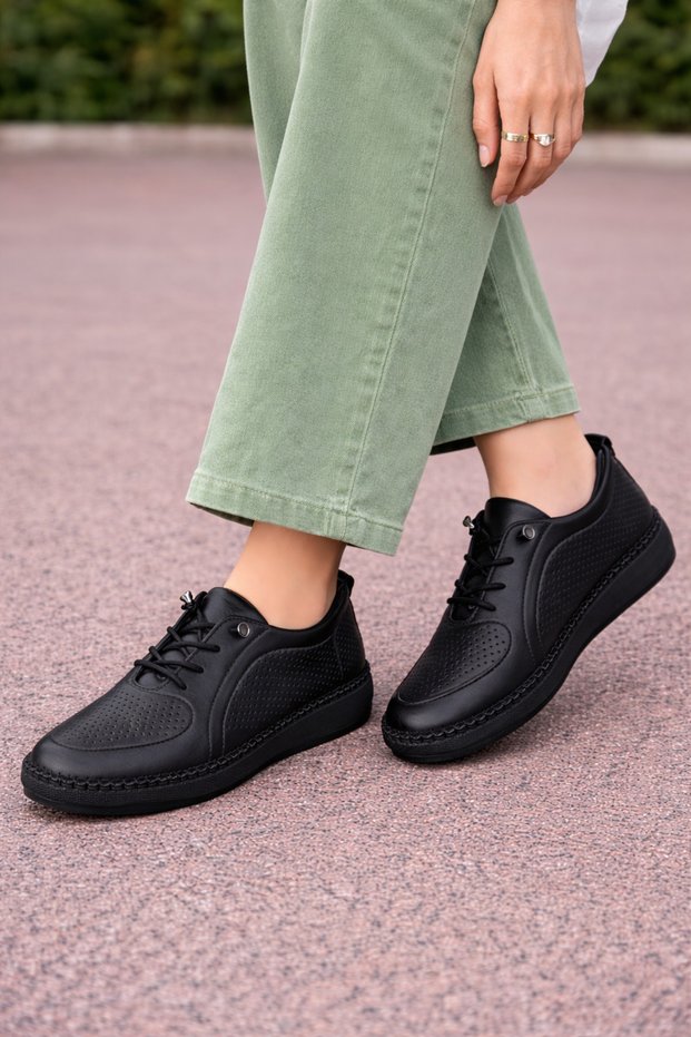 WOMEN'S GENUINE LEATHER INDOOR AND OUTDOOR SHOES, WOMEN'S CASUAL SHOES, WOMEN'S SNEAKERS, WOMEN'S SPORTS SHOES