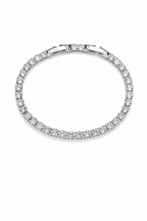 Gold Waterway Bracelet - Women's, Steel Square Cut