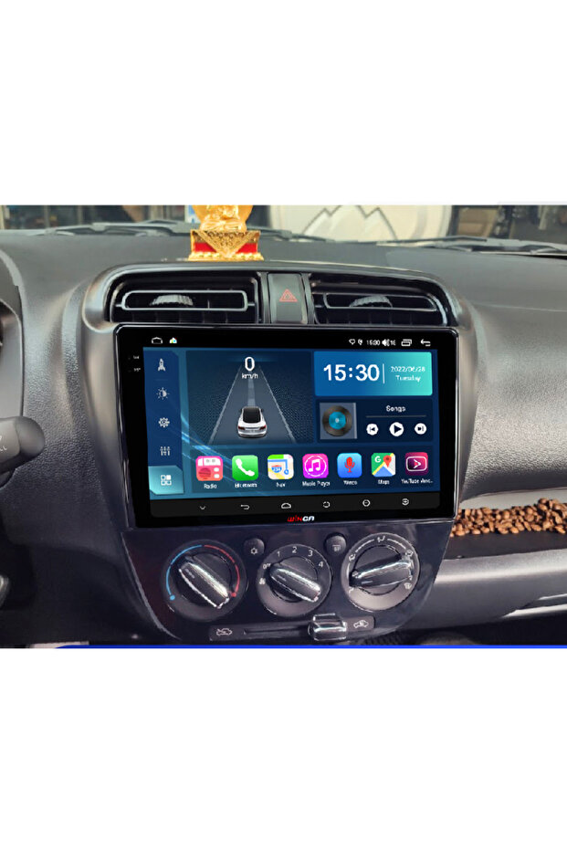 Mitsubishi Attrage Mirage android screen model 2012-2018 carplay android auto reverse camera - 1