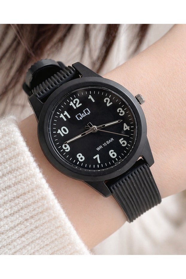 10 Atm Waterproof Silicone Strap Teen Girls Wrist Watch