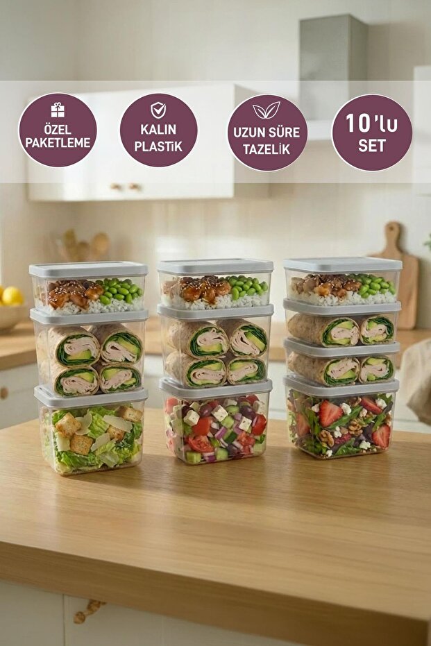10-Piece Food Transport Set
