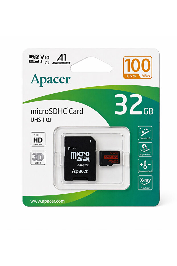 32Gb Micro Sdhc R100Mb/S (Ap32Gmcsh10Ub-R)