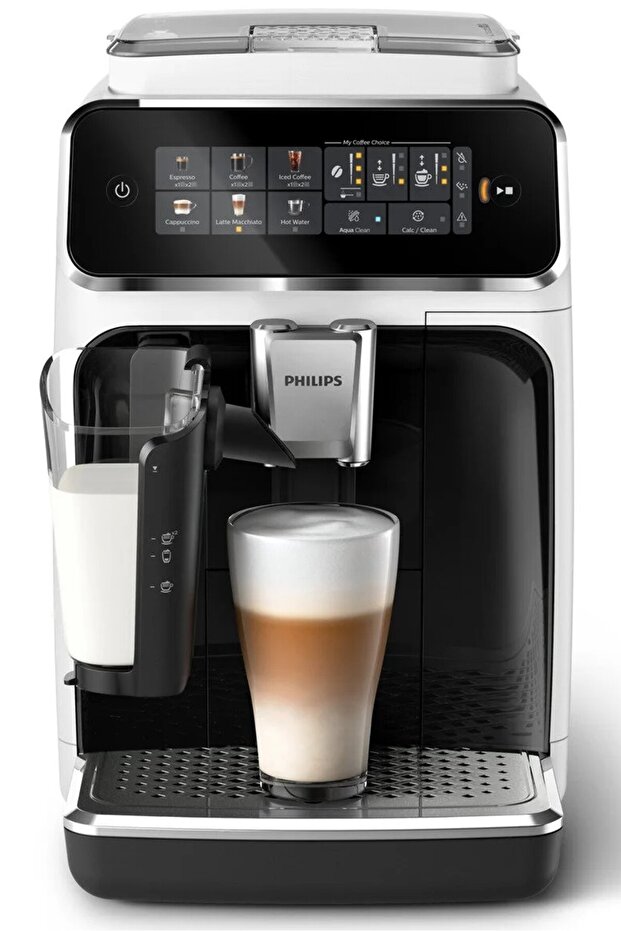 Philips LatteGo EP3343/50 Tam Otomatik Kahve ve Espresso Makinesi, 5 Çeşit Kahve Seçeneği