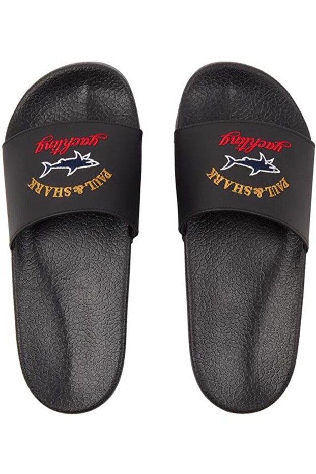 Men's Black Slippers C0p8001-011